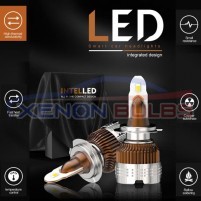 INTEL LED CAR HEADLIGHT BULBS KIT WHITE H7 H4 H1 H3 H11 HB4 9006..